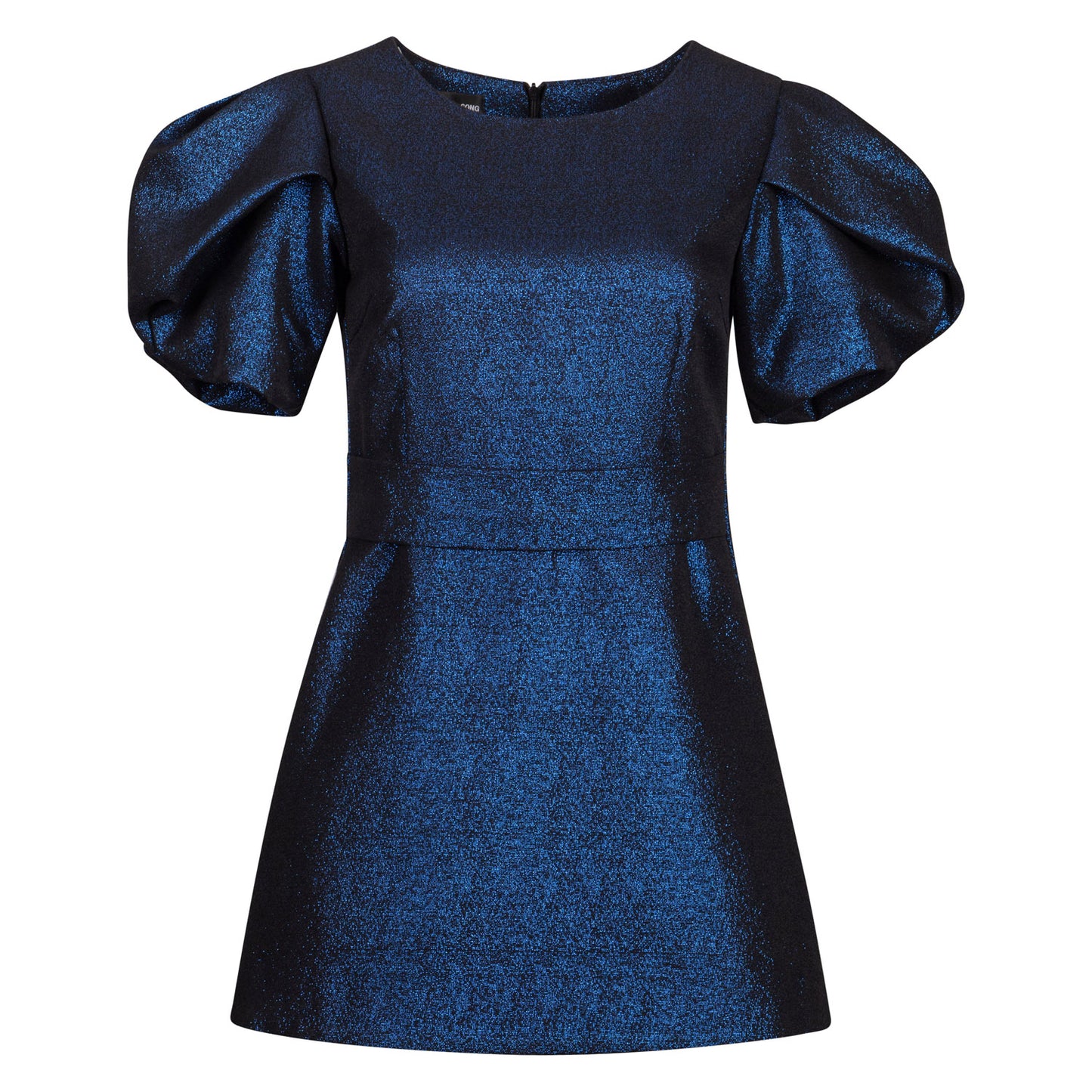 Blue Bell Metal Blue Mini Dress