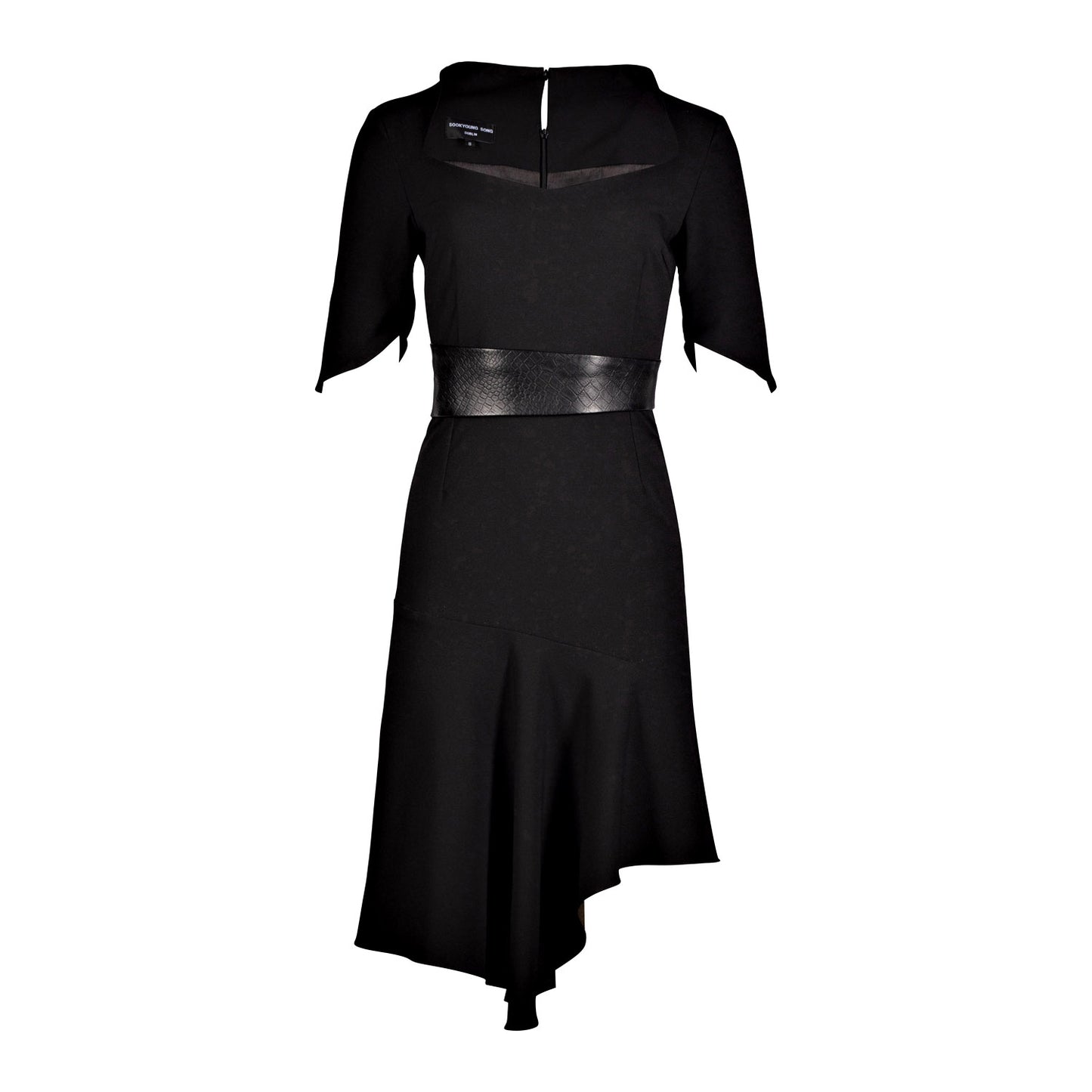 Black Sweetheart Neckline dress